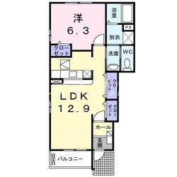 ポポラーレＡの物件間取画像